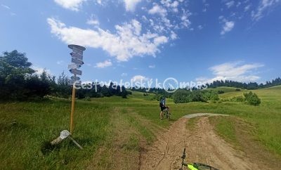 Cyklotrasa Banská Štiavnica – Zlatý vrch – Repište – Sklené Teplice